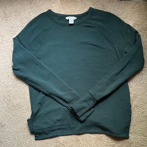 Athleta Dark Green Sweatshirt